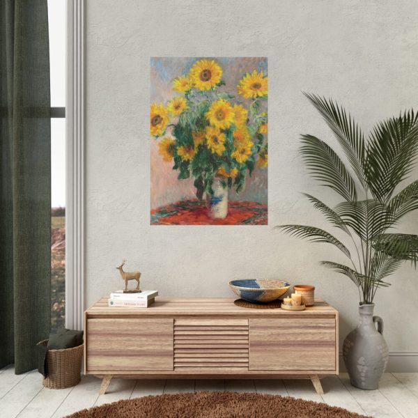 92410-145.jpg Bouquet of Sunflowers by Claude Monet Poster
