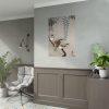 92410-152.jpg Ring sparrows at wisteria Poster
