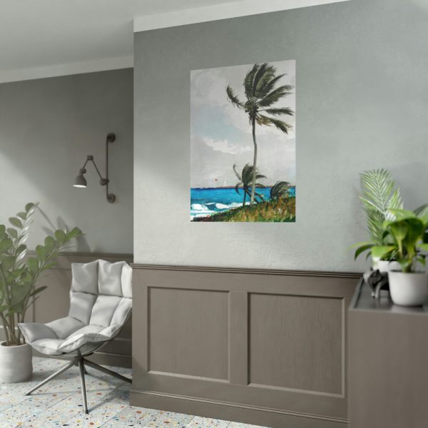 92410-68.jpg Palm Tree, Nassau by Winslow Homer Poster