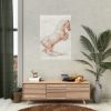 92410-7.jpg A Prancing Horse, Facing Right by George Stubbs Poster