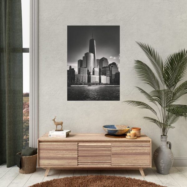 92410-82.jpg City Building Black and White Tower Skyscraper Poster
