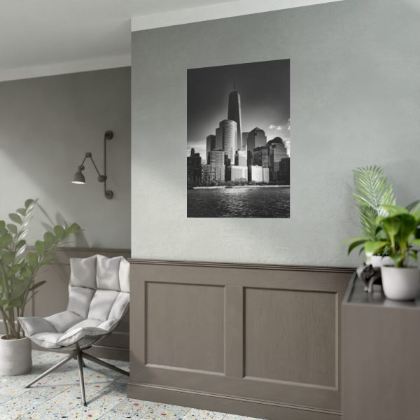 92410-83.jpg City Building Black and White Tower Skyscraper Poster