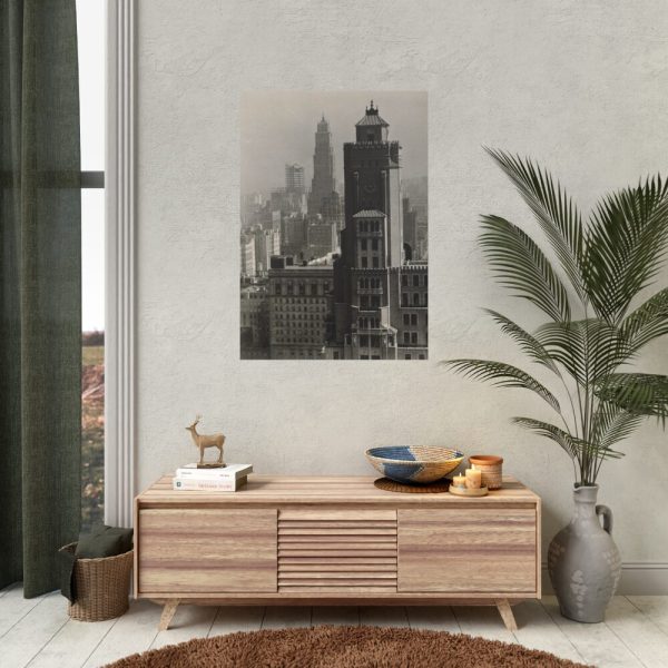 92410-85.jpg From the Shelton Looking North by Alfred Stieglitz Poster
