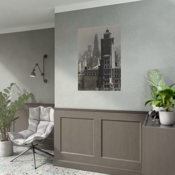 92410-86.jpg From the Shelton Looking North by Alfred Stieglitz Poster
