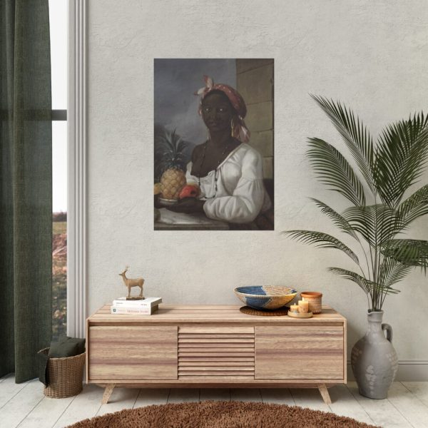 92410-94.jpg Portrait of a Haitian Woman Poster