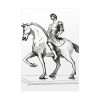 92411-105.jpg Man on a Horse by Gazette Des Beaux-Arts Poster