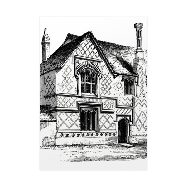 92411-123.jpg Residential Building by Gazette Des Beaux-Arts Poster