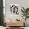 92411-124.jpg Residential Building by Gazette Des Beaux-Arts Poster