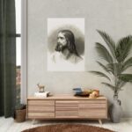 Jesus Christ Portrait by Rufus Wilmot Griswold Poster - Image 5