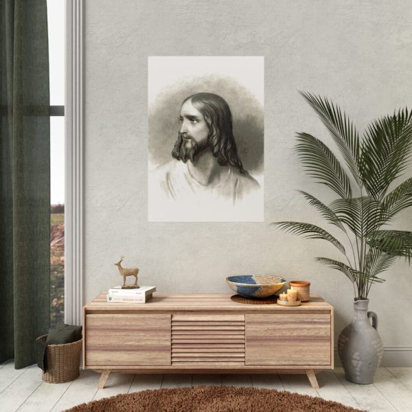 92411-130.jpg Jesus Christ Portrait by Rufus Wilmot Griswold Poster