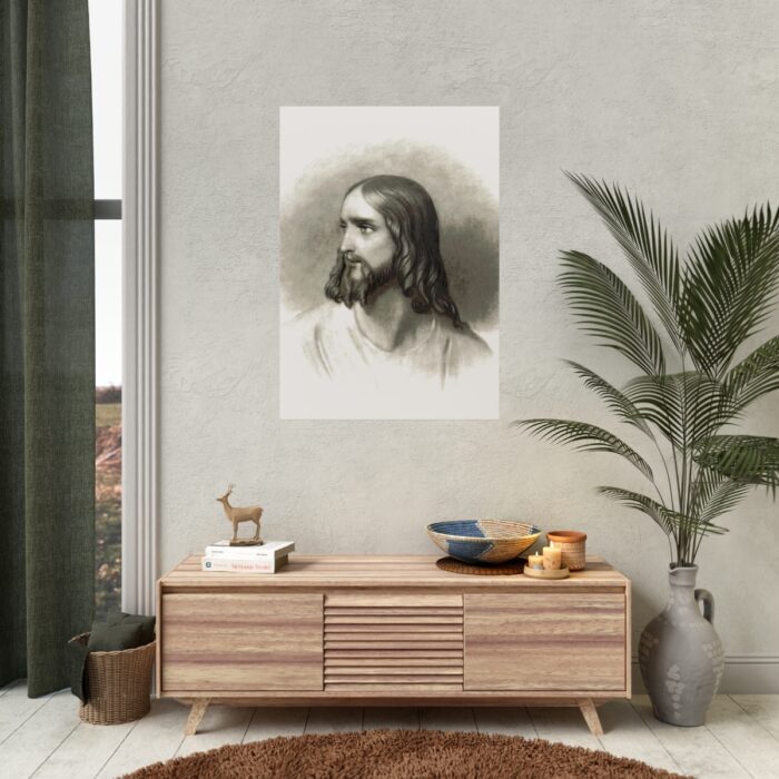 Jesus Christ Portrait by Rufus Wilmot Griswold Poster - Image 5