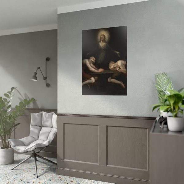 92411-143.jpg Christ Disappearing at Emmaus Royal Academy of Arts Poster