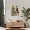 Cavalier and Maid in Spanish Costume Poster