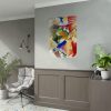92411-161.jpg Painting with Green Center Poster