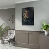 92411-164.jpg Tiger's Head painting in high Poster