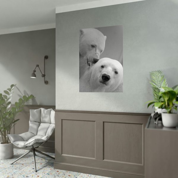 Polar Bears in the Winter Poster