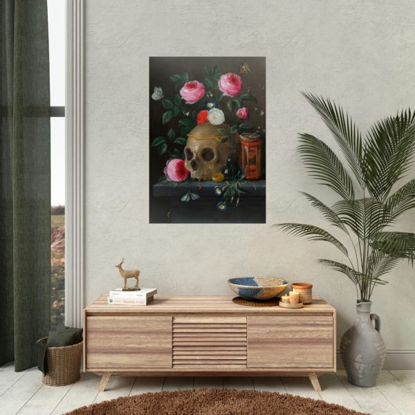 92411-22.jpg Vanitas Still Life by Jan van Kessel Poster