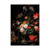 The Overturned Bouquet by Abraham Mignon Poster