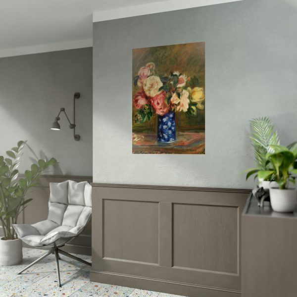 92411-35.jpg Bouquet of Roses by Pierre-Auguste Renoir Poster