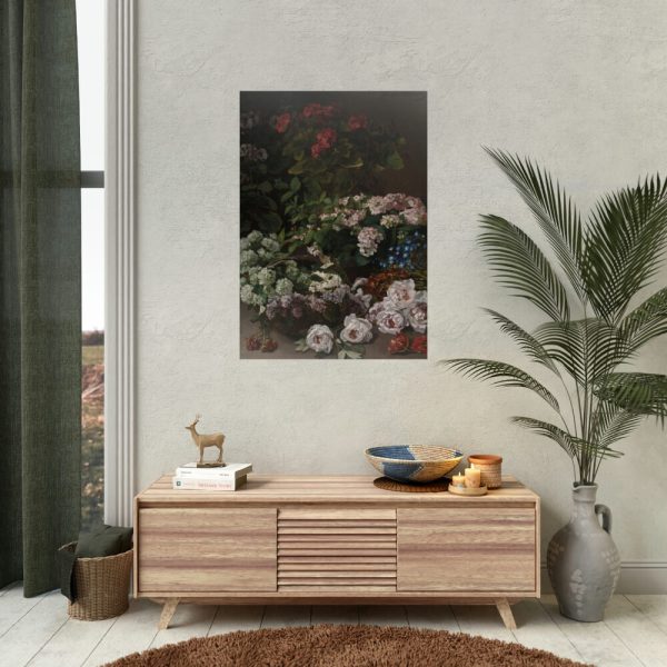 Spring Flowers by Claude Monet Poster