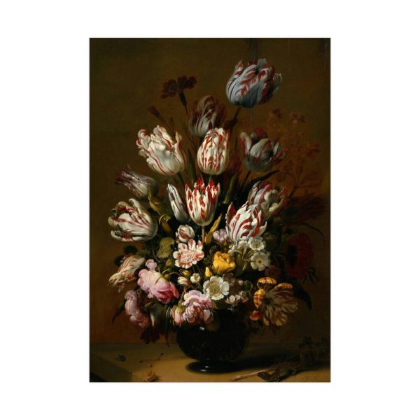 92411-42.jpg Still Life With Flowers by Hans Bollongier Poster