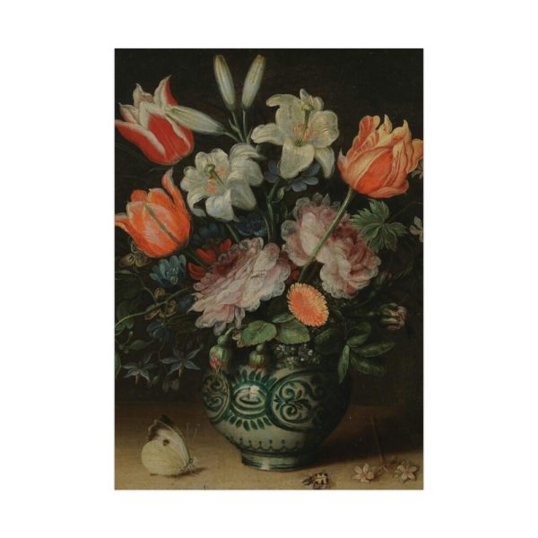 Vase with Flowers by Jan Brueghel I Poster
