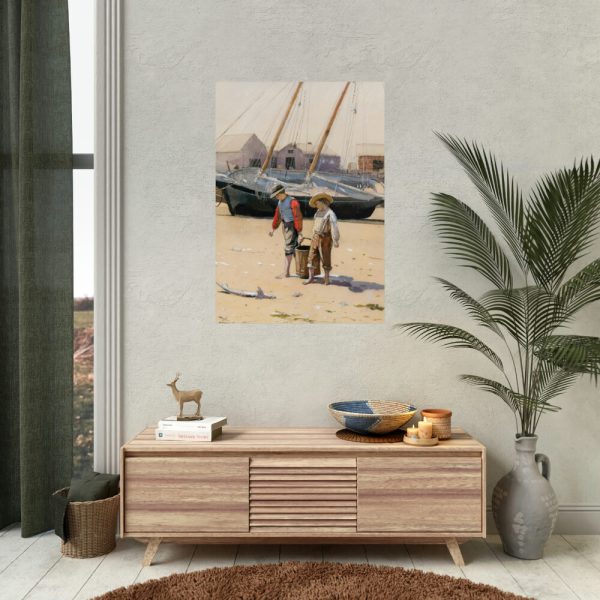 92411-58.jpg Basket of Clams by Winslow Homer Poster