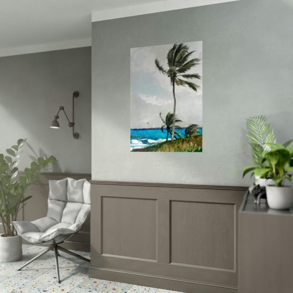 92411-68.jpg Palm Tree, Nassau by Winslow Homer Poster