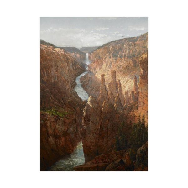 92411-75.jpg Grand Canyon Yellowstone River by William Louis Sonntag Poster