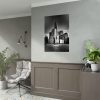 92411-83.jpg City Building Black and White Tower Skyscraper Poster