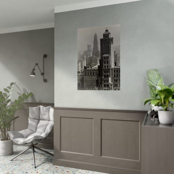 92411-86.jpg From the Shelton Looking North by Alfred Stieglitz Poster