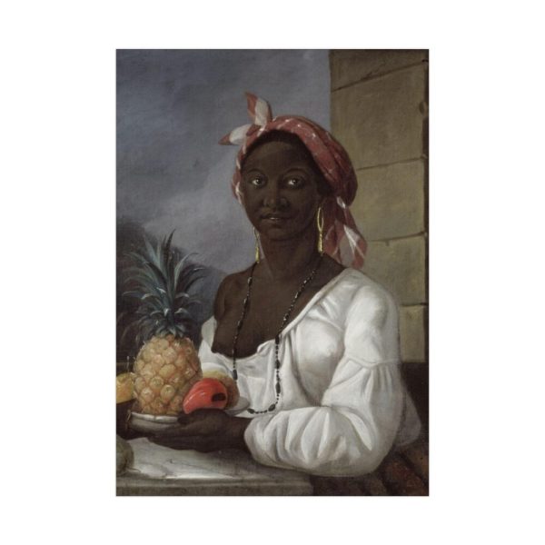 92411-93.jpg Portrait of a Haitian Woman Poster