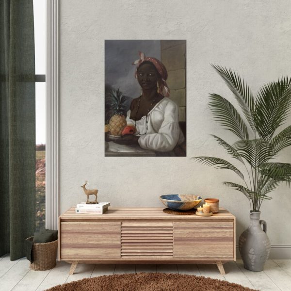 92411-94.jpg Portrait of a Haitian Woman Poster