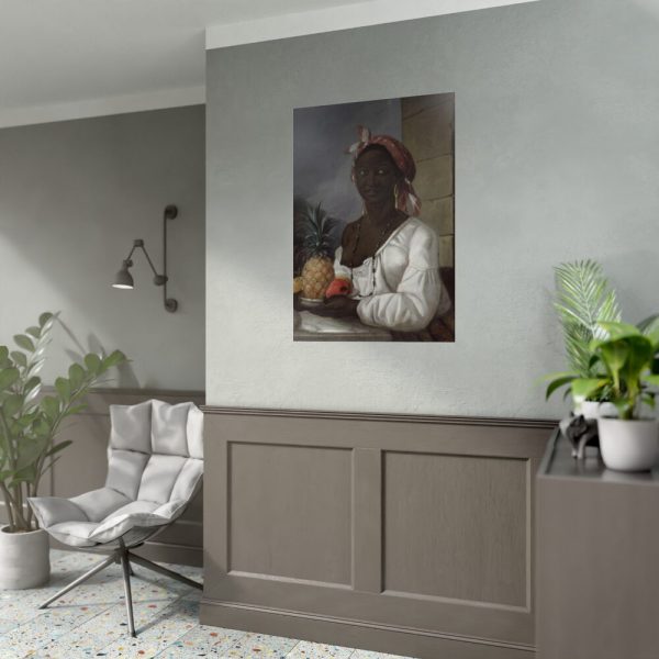 92411-95.jpg Portrait of a Haitian Woman Poster