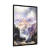 93830-105.jpg A Showery Day Grand Canyon by Thomas Moran Framed Poster