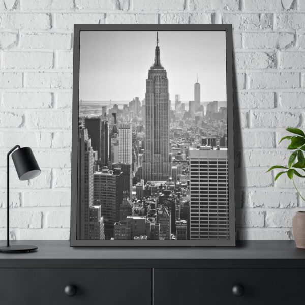 93830-119.jpg New York City Skyscraper Framed Poster