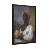 93830-125.jpg Portrait of a Haitian Woman Framed Poster