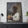 93830-127.jpg Portrait of a Haitian Woman Framed Poster
