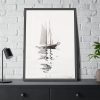 93830-139.jpg Two–Masted Schooner With Dory by Winslow Homer Framed Poster