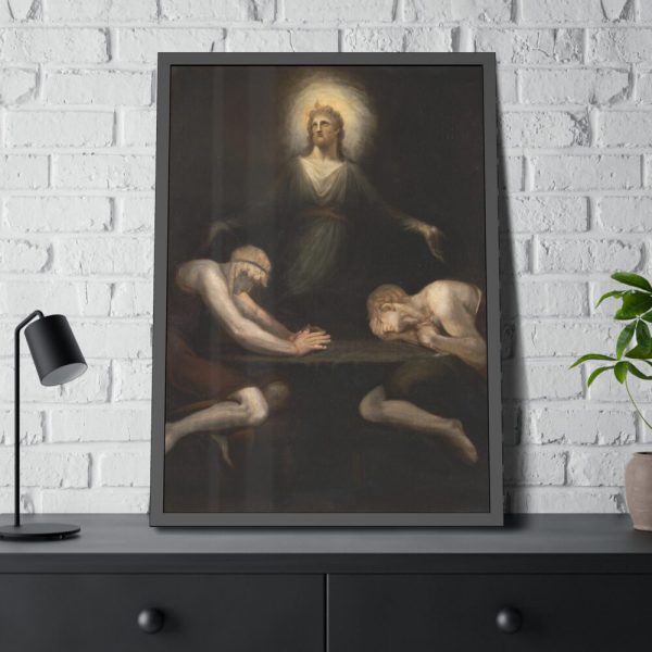 93830-163.jpg Christ Disappearing at Emmaus Royal Academy of Arts Framed Poster