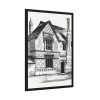 Residential Building by Gazette Des Beaux-Arts Framed Poster