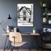 Residential Building by Gazette Des Beaux-Arts Framed Poster