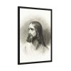 Jesus Christ Portrait by Rufus Wilmot Griswold Framed Poster