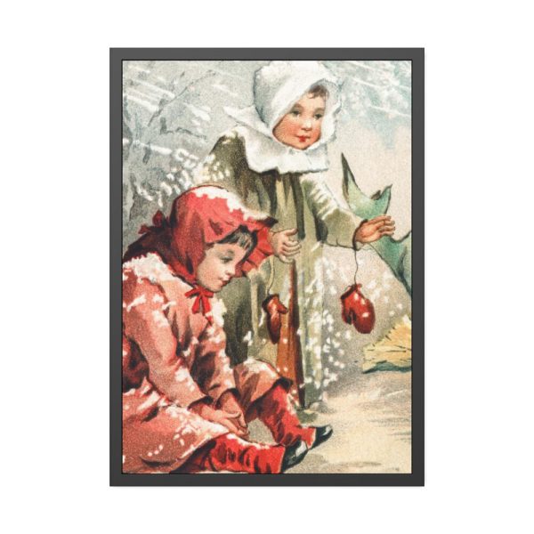 Hark! What Mean Those Holy Voices by L. Prang & Co Framed Poster