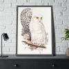 93830-191.jpg Snowy Owl by John G., Edward L. and Charles J. H. Framed Poster