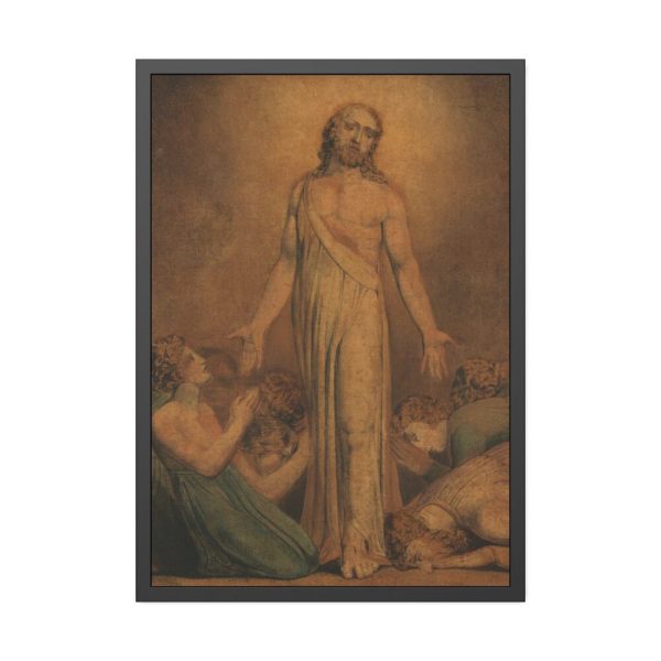 93830-196.jpg Christ Appearing to the Apostles after the Resurrection Framed Poster