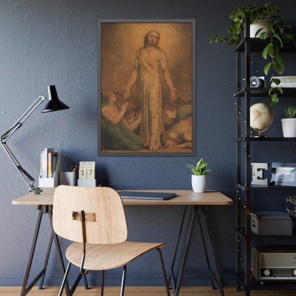 93830-198.jpg Christ Appearing to the Apostles after the Resurrection Framed Poster