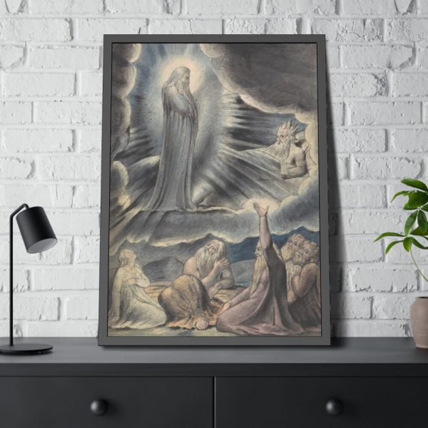 93830-207.jpg The Vision of Eliphaz Framed Poster