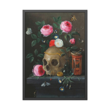 Vanitas Still Life by  Jan van Kessel Framed Poster