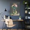Moss Roses in a Vase by  Edouard Manet Framed Posters